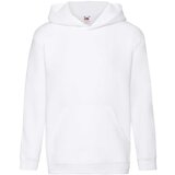 Fruit Of The Loom Biała bluza dziecięca Hooded Sweat | shoptok.hr