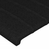  LED uzglavlje crno 80 x 5 x 78/88 cm od tkanine | shoptok.hr