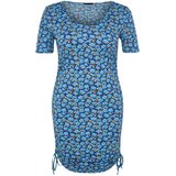 Trendyol Curve Plus Size Dress - Blue - Bodycon Cene
