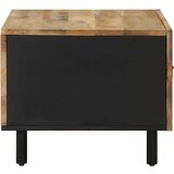 vidaXL Stolić za kavu crni 80x50x40 cm od masivnog grubog drva manga | shoptok.hr