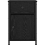  Noćni ormarići 2 kom crni hrast 40x42x60 cm konstruirano drvo | shoptok.hr