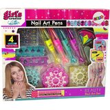  Nail Painting Set Nail Lacquers Pens Coloured Stickers | shoptok.hr