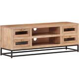 TV ormarić 110 x 30 x 40 cm od masivnog bagremovog drva | shoptok.hr