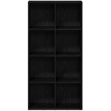  Biblioteka crni hrast 66x30x130 cm Inženirsko drvo | shoptok.hr