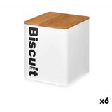 Kutija za kolačiće i peciva Bijela Metal 13 7 x 16 5 x 14 cm (6 kom.)  Kutija za kolačiće i peciva Bijela Metal 13 7 x 16 5 x 14 cm (6 kom.) Slike