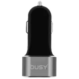 auto punjač 2XUSB 3A sa aluminijumskim prstenom