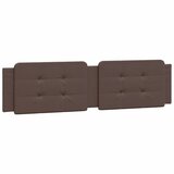 vidaXL Vzglavna stranica rjava 200 cm umetno usnje, (21111842) | Shoptok.si