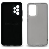 Just In Case Set dve maske za telefon A52S 5G Extra case MIX PLUS crna i siva Cene