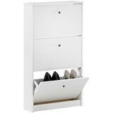 CARRYHOME omara z loputami za čevlje bela | Shoptok.si