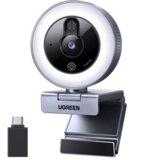Ugreen 2K spletna kamera z LED lučko, 1440p@30fps | shoptok.hr