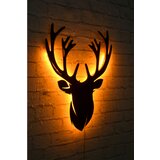 Zidna dekoracija jelen sa LED osvetljenjem, 20x30 cm Cene
