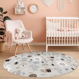Mila Home Pralna otroška preproga ø100 cm Forest Friends – | Shoptok.si