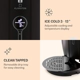 Klarstein Passau naprava za točenje, 6 l univerzalni sodi, črpalka za stisnjen zrak, 3 - 12 °C, 65 W - | Shoptok.si