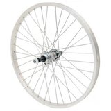  Zadnji kotač 20" (406mm) jednostjenski obruč srebrna glava / navoj (5,6 / brzina) | shoptok.hr