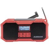 Albrecht DR 112 vanjski radio DAB+ (1012), UKW (1014) radio za hitne slučajeve, USB, Bluetooth® funkcija punjenja baterije, ručna obrtaljka, solarni panel, zaštićeno protiv prskanja, otporan na ud... | Eponuda.ba