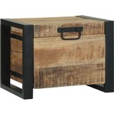  Škatle za shranjevanje 40x30x30cm Trden mangov les in kovina | Shoptok.si