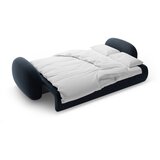 Cosmopolitan Design Temno modra raztegljiva/s prostorom za shranjevanje sedežna garnitura iz šenilje 262 cm Tonale – | Shoptok.si