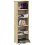 Cd ormar Hrast sonoma 33 x 23,5 x 97,5 cm Konstruirano drvo | shoptok.hr