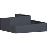  Vrtna saksija Antracit 100 x 100 x 50 cm Čelična vrata | Eponuda.com
