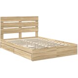  s od storage Sonoma hrast 160 x 200 cm Konstruirano drvo | shoptok.hr