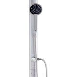  Vrtni tuš s sivim podstavkom 220 cm aluminij - - Siva - 19.71 - 110 x 62 x 5 cm - 2025-vidaXL-Uvoz_2 | Shoptok.si