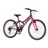 Explorer bicikl spy daisy 24" ljubičasti Cene
