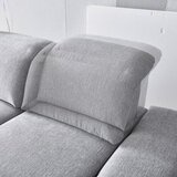 Stylife KOTNA SEDEŽNA GARNITURA, tkanina modra | Shoptok.si