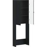  Kabinetska WC ALKMAAR Crna 66 x 25,5 x 190 cm Konstruirano drvo | shoptok.hr