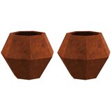  Sadilica 2 pcs Rđa 50 x 50 x 40 cm | shoptok.hr