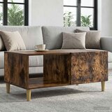  Kava Stol Dimljeni hrast 90 x 50 x 40 cm Konstruirano drvo | shoptok.hr