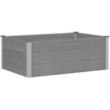  Vrtna Posuda za Sadnju WPC 150x100x54 cm Siva | shoptok.hr