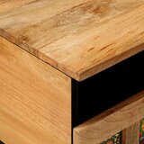 Stolić za kavu s ladicama Prirodna 80 x 54 x 40 cm Čvrsto drvo manga - Prirodna | shoptok.hr