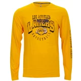  muška Lebron James 6 Los Angeles Lakers LS Graphic Team majica