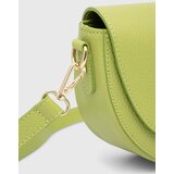 Answear Lab Kožna torba boja: zelena | shoptok.hr