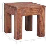  Stolić za kavu 30 x 30 x 30 cm od masivnog drva mahagonija | Eponuda.com