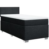 Maison Chic Box spring postelja - Vzmetna postelja z vzmetnico črna 80x200 cm blago SL18286, (21885181) Cene