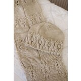 Kesi Women's set with scarf Adrianna K417 dark beige | shoptok.hr