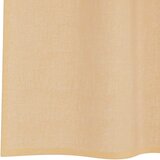 Voile zavjese s ušicama 2 kom boja pijeska | Shoptok.si