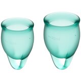 Satisfyer - Feel Confident Menstrual Cup Set Dark Green Cijene