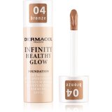 Dermacol Infinity Healthy Glow tekoči puder SPF 10 odtenek 04 Bronze 20 g Cene