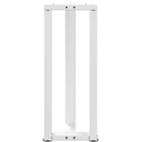  Noge za konzolni stol T-oblika 2 kom Bijele 38x25x(72-73) cm Čelik | shoptok.hr