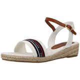 Tommy Hilfiger Sandali & Odprti čevlji ROPE WEDGE Bela Cene