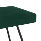  Klupa Tamnozelena 80 x 40 x 45 cm Baršun | shoptok.hr