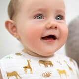 Aden+Anais essentials komplet 3 pamučna podbradnjaka harmony | shoptok.hr