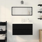  Kupaonski ormarić za sudoper Crni hrast 80 x 39 x 62 cm | shoptok.hr