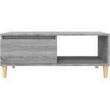  Klubska mizica siva sonoma 90x50x36,5 cm inženirski les, (20714283) | Shoptok.si
