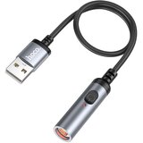 hoco. adapter za upaljač na USB A konektor UA30 30 cm - crni | shoptok.hr