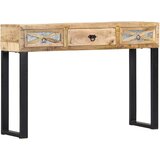  Konzolna mizica 110x30x76 cm trden mangov les | Shoptok.si
