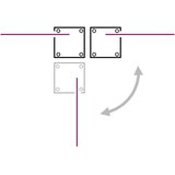 Tenda Zložljiva stranska tenda modra 140x1000 cm | Shoptok.si