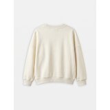 Sinsay Crewneck majica s pamukom i našivcima u obliku leptira | shoptok.hr